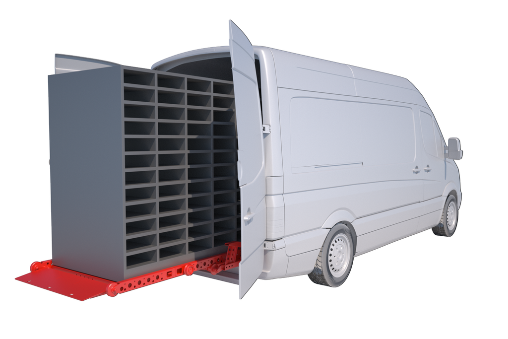 Van Rear Loader GLS 100 Cargo Loader (Van Model) – Neo-Dyne motorcycle ramps and cargo ...