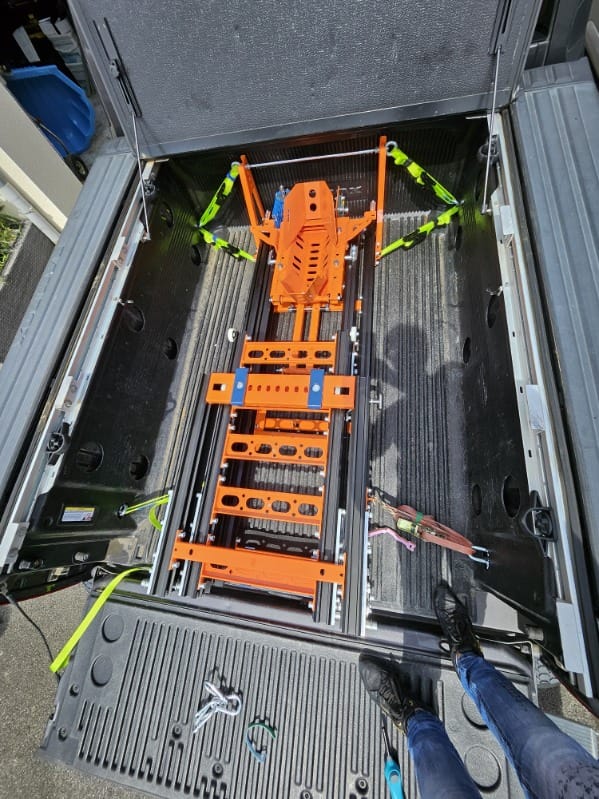 AUN 250 Folding Ramp