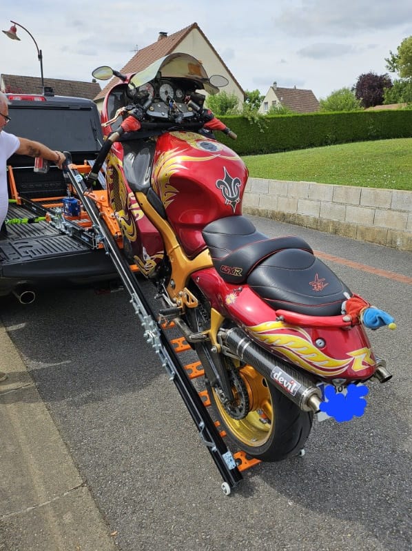 AUN 250 Folding Ramp