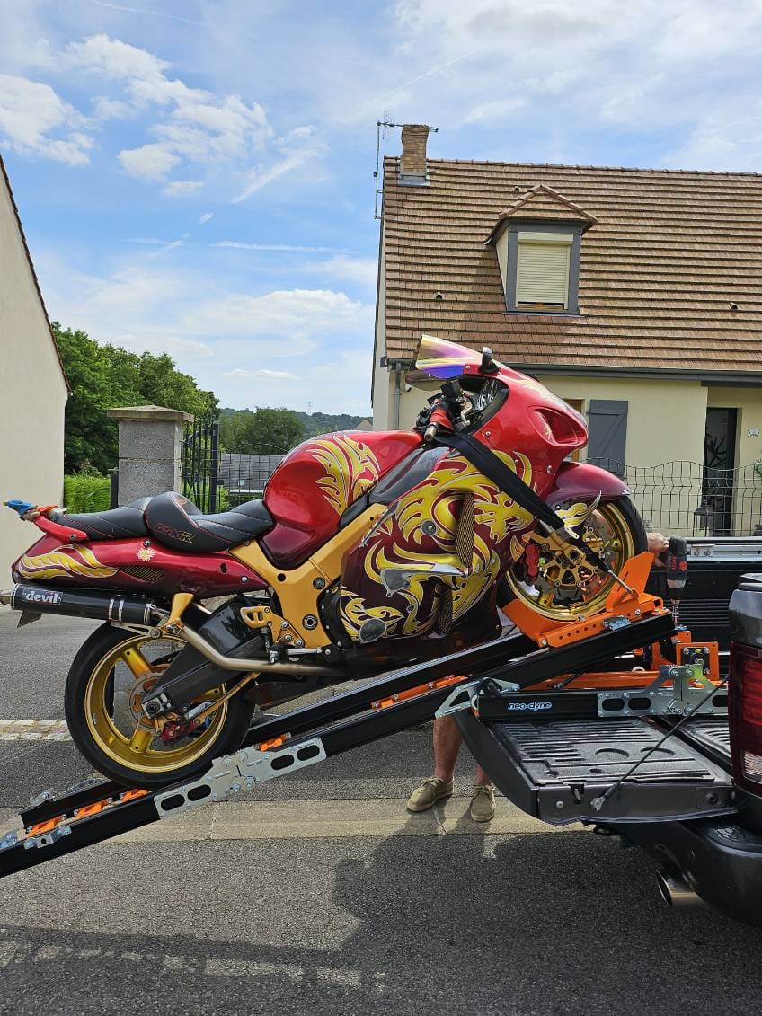 AUN 250 Folding Ramp