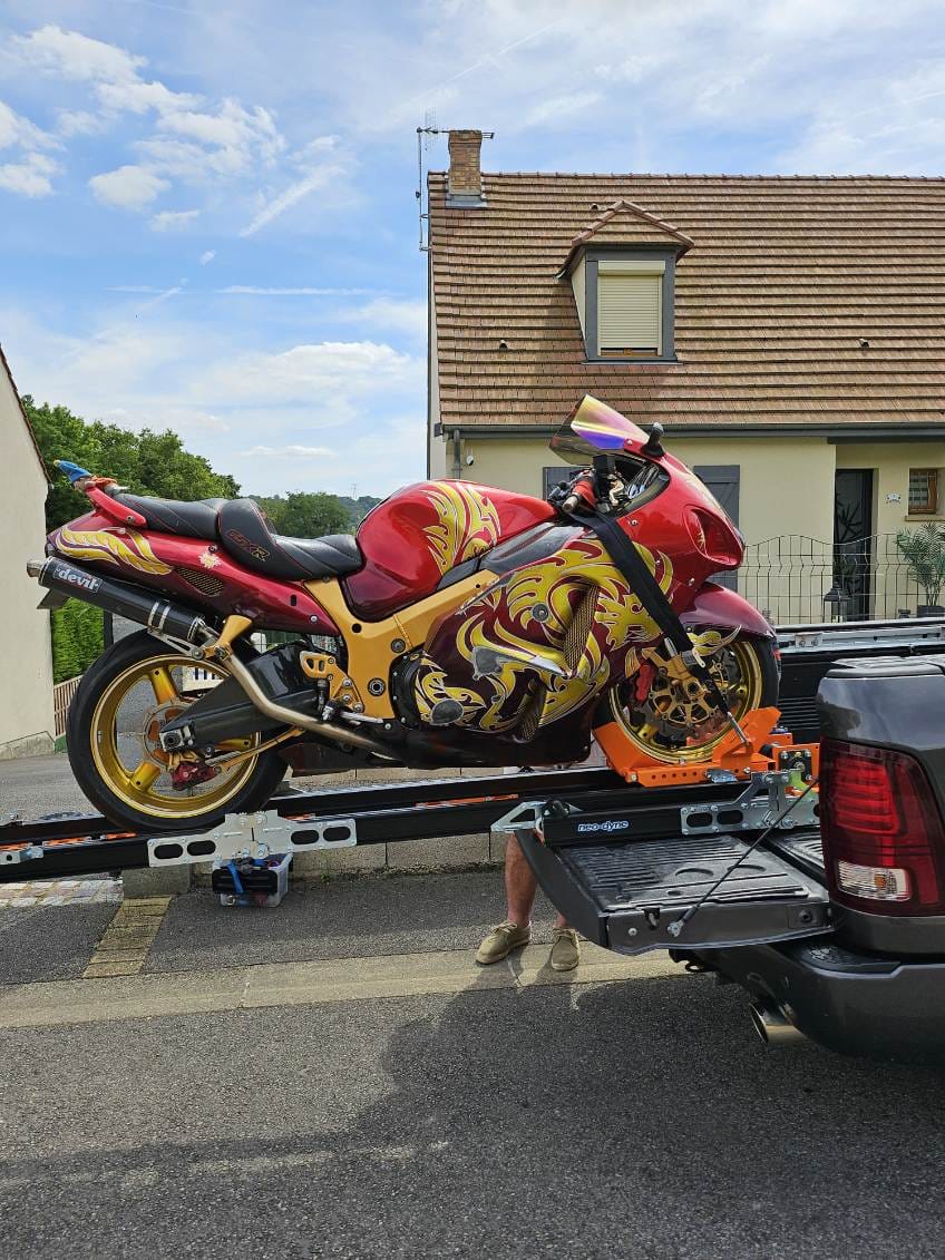 AUN 250 Folding Ramp